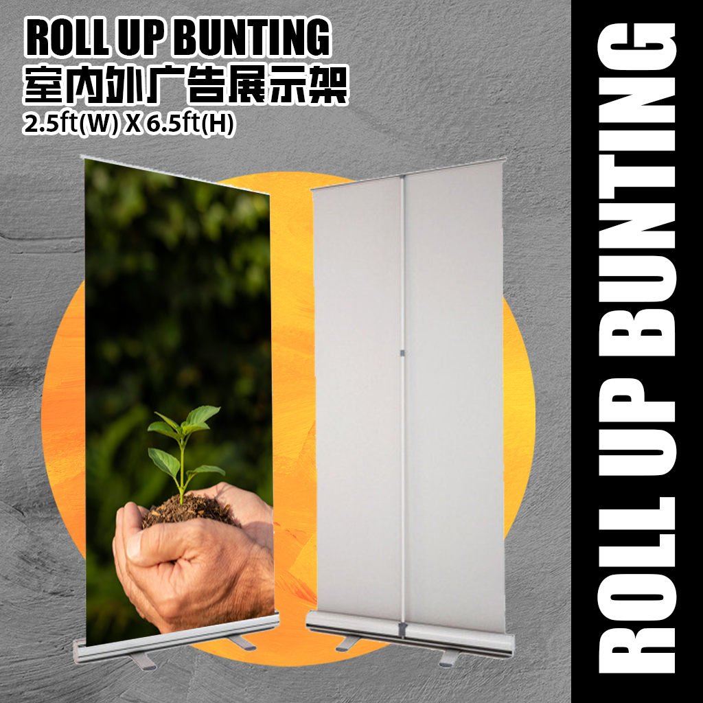 roll up bunting